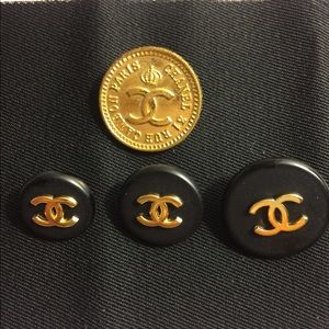 Chanel authentic buttons